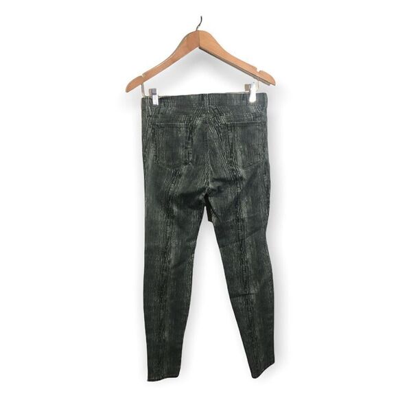 J Brand Super Skinny Woodgrain Jeans 801O241WG Womens Sz 28 Cotton Stretch Gray - Picture 3 of 5